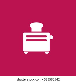 toaster icon illustration vector, can be used for mobile and web design