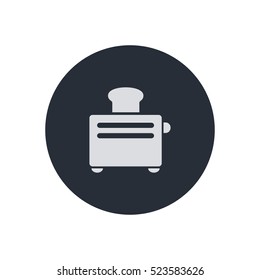 toaster icon illustration vector, can be used for mobile and web design