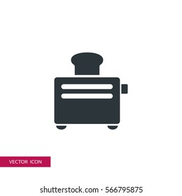 toaster icon illustration vector, can be used for mobile and web design