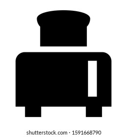 toaster icon isolated sign symbol vector illustration - high quality black style vector icons
