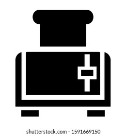 toaster icon isolated sign symbol vector illustration - high quality black style vector icons
