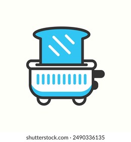 toaster icon, isolated icon theme bakery