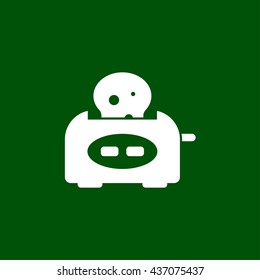 toaster icon. toaster sign