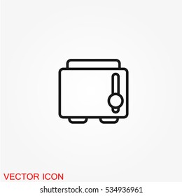 Toaster Icon Vector