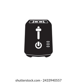 Toaster Icon, Toaster Vector Art Illustration