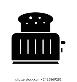 Toaster Icon Vector Design Illustration