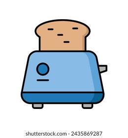 Toaster Icon Vector Design Illustration