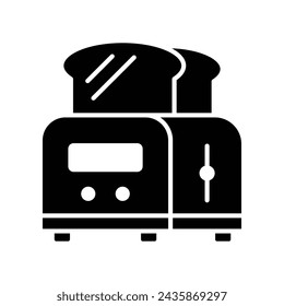 Toaster Icon Vector Design Illustration