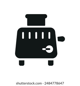 Icono de tostadora Plantillas de diseño de Vector simple y moderno