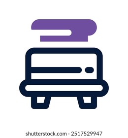 toaster icon. vetor ícone de tom duplo para o seu site, móvel, apresentação e design de logotipo.