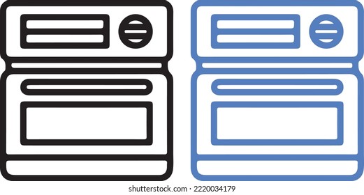 toaster icon vector, illustration of cook tool