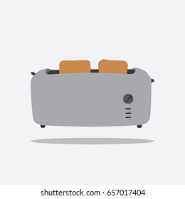 Toaster icon, vector illustration design. Cookware collection.