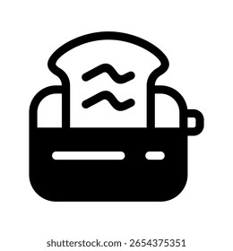 Toaster Icon Vector Symbol Design Illustration