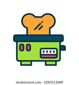 toaster icon for your website, mobile, presentation, and logo design.
