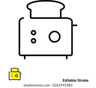 Vektorgrafik der Toaster Machine