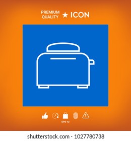 Toaster Oven linear icon