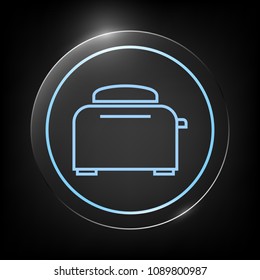 Toaster Oven linear icon