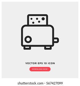 Toaster vector icon
