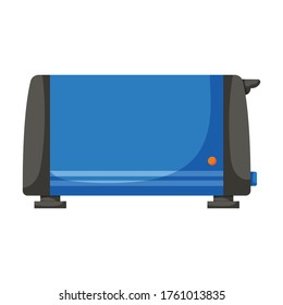Toaster vector icon.Cartoon vector icon isolated on white background toaster.