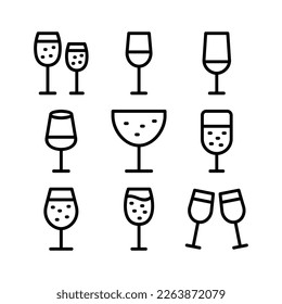 toasting icon or logo isolated sign symbol vector illustration - high quality black style vector icons