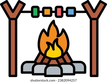 Icono de vector de tostado. Se puede usar para imprimir, móviles y aplicaciones web.