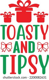 toasty and tipsy vector file