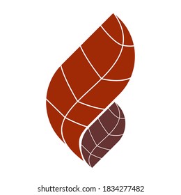 Tobacco Leaf Logo Design Idea