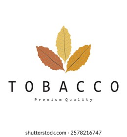 tobacco leaf logo,tobacco field and tobacco cigarette logo .With easy and simple editing.