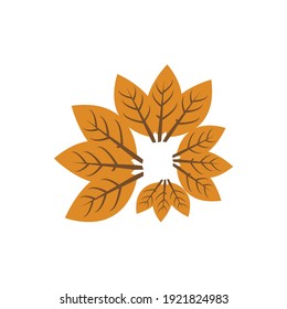 tobacco leaf vector logo ecology nature element vector icon