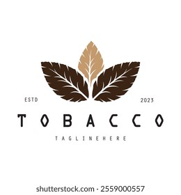 tobacco logo design, for tobacco farming, tobacco warehouse, cigar business, vector