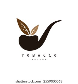 tobacco logo design, for tobacco farming, tobacco warehouse, cigar business, vector