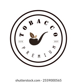 tobacco logo design, for tobacco farming, tobacco warehouse, cigar business, vector