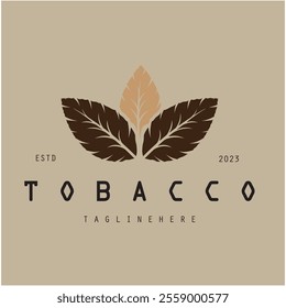 tobacco logo design, for tobacco farming, tobacco warehouse, cigar business, vector