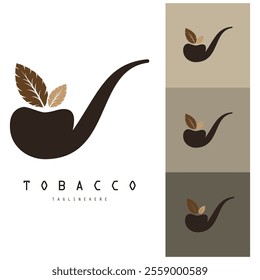 tobacco logo design, for tobacco farming, tobacco warehouse, cigar business, vector