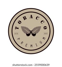 tobacco logo design, for tobacco farming, tobacco warehouse, cigar business, vector