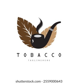 tobacco logo design, for tobacco farming, tobacco warehouse, cigar business, vector