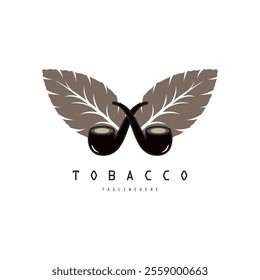 tobacco logo design, for tobacco farming, tobacco warehouse, cigar business, vector