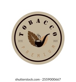 tobacco logo design, for tobacco farming, tobacco warehouse, cigar business, vector