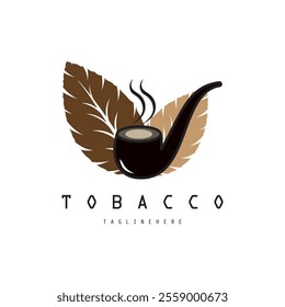 tobacco logo design, for tobacco farming, tobacco warehouse, cigar business, vector