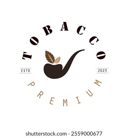 tobacco logo design, for tobacco farming, tobacco warehouse, cigar business, vector