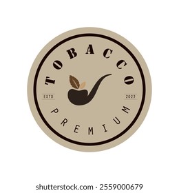 tobacco logo design, for tobacco farming, tobacco warehouse, cigar business, vector