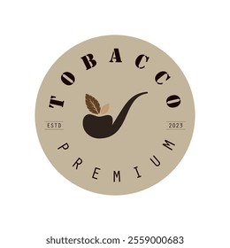 tobacco logo design, for tobacco farming, tobacco warehouse, cigar business, vector