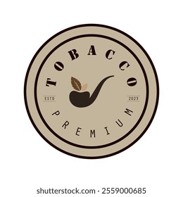 tobacco logo design, for tobacco farming, tobacco warehouse, cigar business, vector