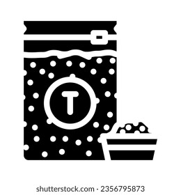 tobacco nicotine glyph icon vector. tobacco nicotine sign. isolated symbol illustration