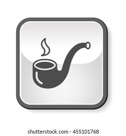 Tobacco pipe icon