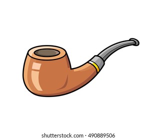 Tobacco smoking pipe.