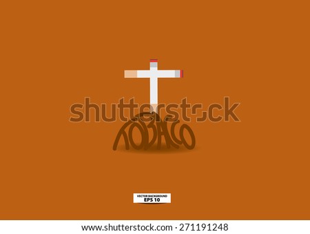 tobaco sign typography idea concept