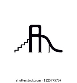 Toboggan vector icon