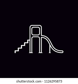 Toboggan vector icon