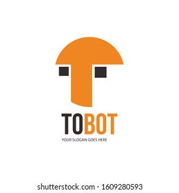 TOBOT logo clean and simple